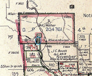 William Norman Mountain Rd Inn at foot of Majors Creek Mountain in 1870