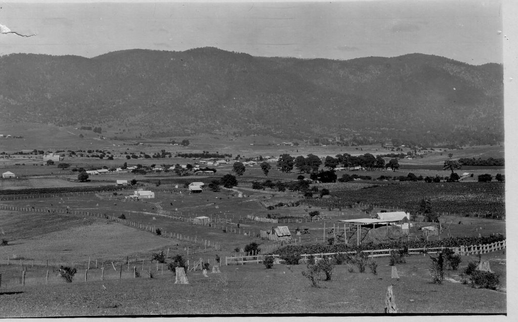 Newtown Araluen from eastern mountains