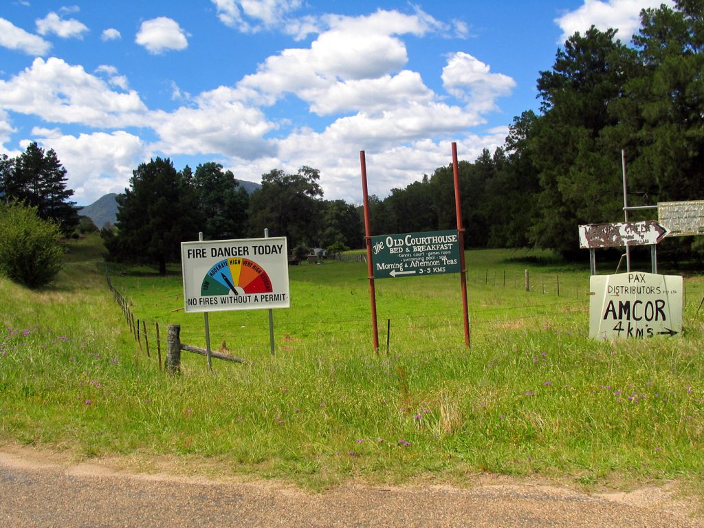 Probable site of the Caledonia Inn, Chris Woodland excursion 2005.