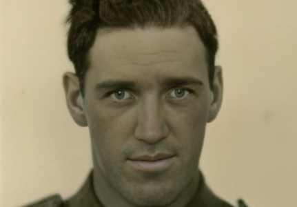 A picture of Noel Ross Granger (1921-April 1943) upon his enlistment in 1940